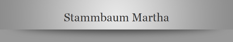 Stammbaum Martha